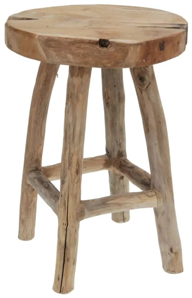 443166 H&S Collection Banco 42 cm madeira de teca