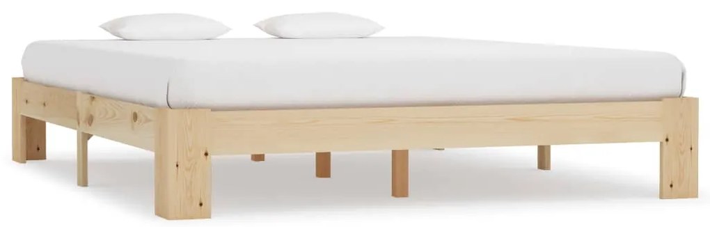 vidaXL Estrutura de cama 180x200 cm pinho maciço