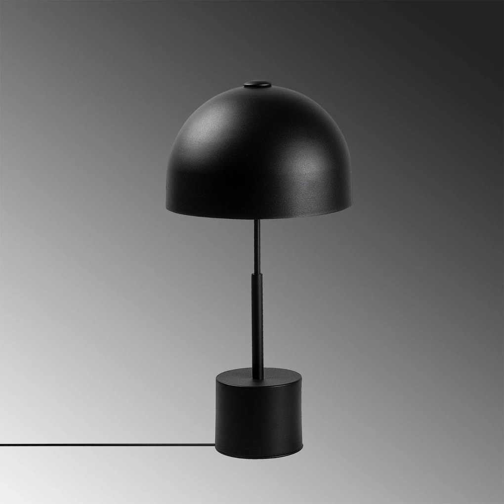 Candeeiro de Mesa Mixed – Preto – 26 x 26 x 53 cm