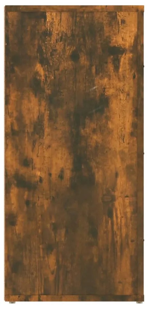 Aparador 40x33x70 cm derivados madeira cor carvalho fumado