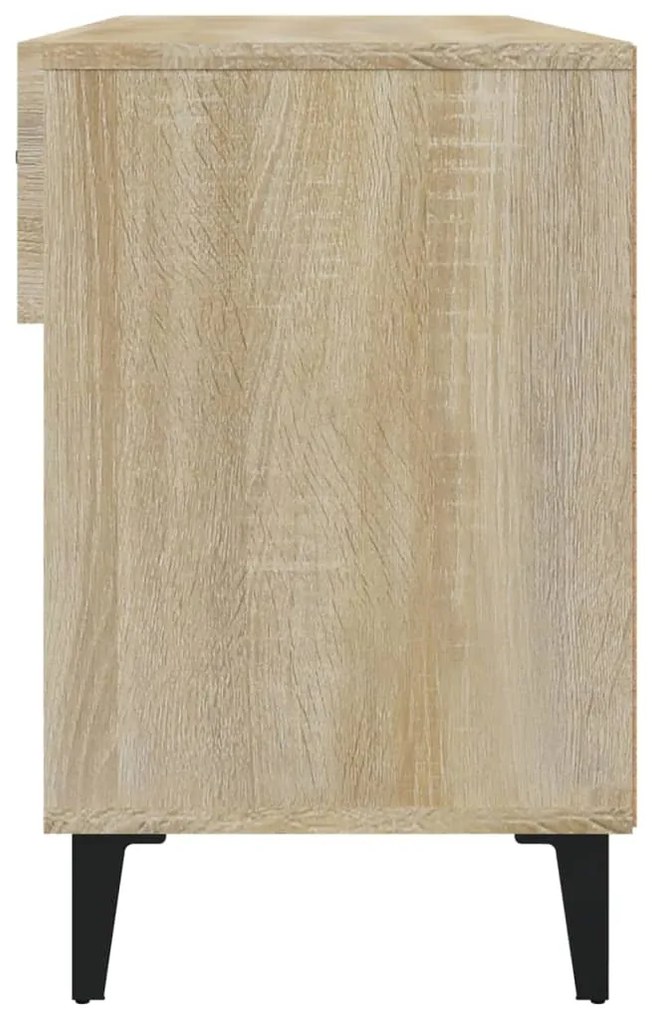 Sapateira 102x35x55 cm derivados de madeira cor carvalho sonoma