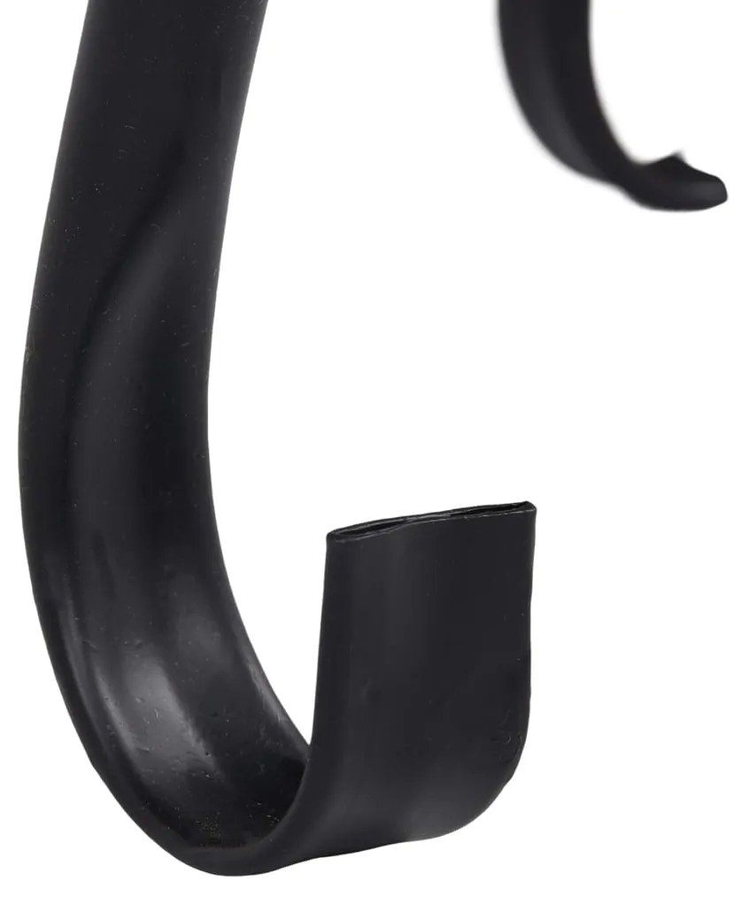 Mesa braseira em mosaico 68 cm cerâmica preto e branco