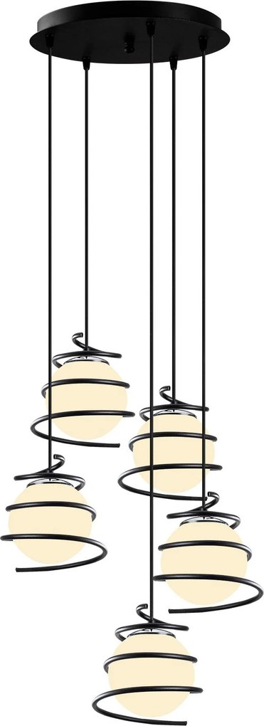 Candeeiro Elegance – Preto – 50 cm x 116 cm