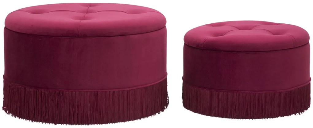 LINHAS PUFF/CONTAINER NOVO PAR BORDEAUX CM Ø 71X41-55X33