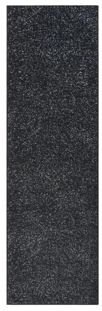 vidaXL Passadeira 100x350 cm polipropileno antracite
