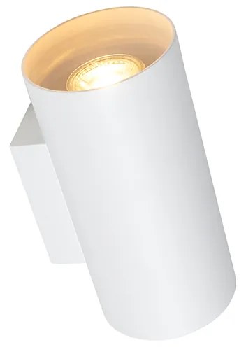 Candeeiro de parede design branco redondo - Sab Design