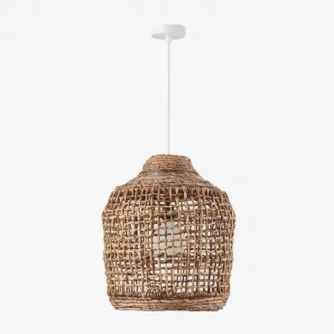 Lâmpada De Teto Suspensa Para Exterior Arantxa Branco & Ø35 Cm - ?40 Cm Arantxa - Sklum