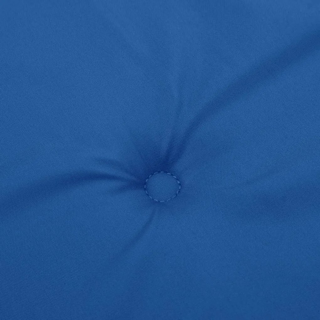 Almofadão p/ banco de jardim 200x50x4cm tecido oxford azul real