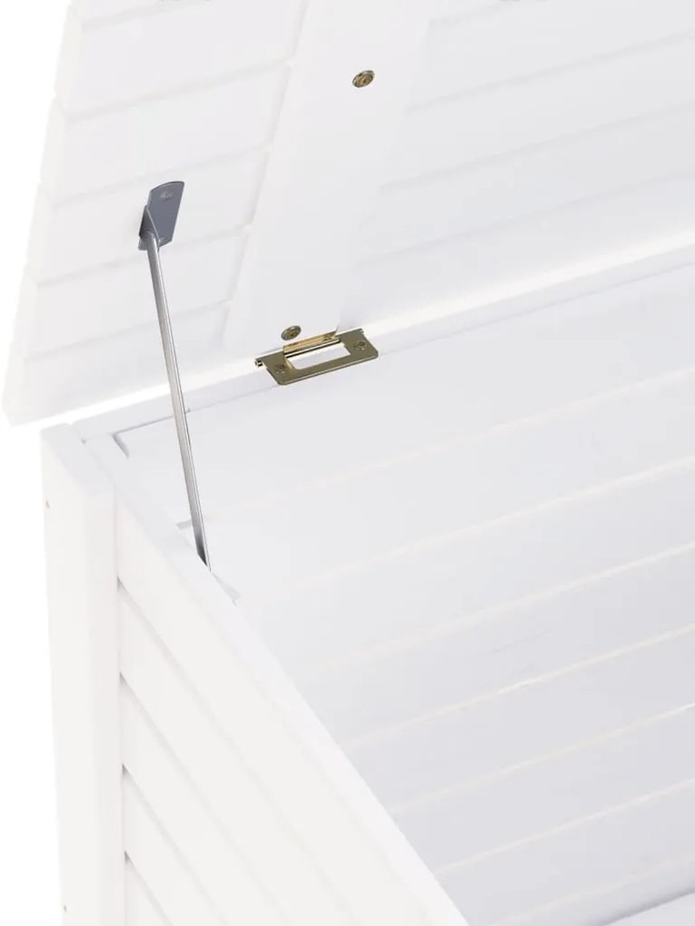 Caixa de arrumação c/ tampa RANA 60x49x54cm pinho maciço branco