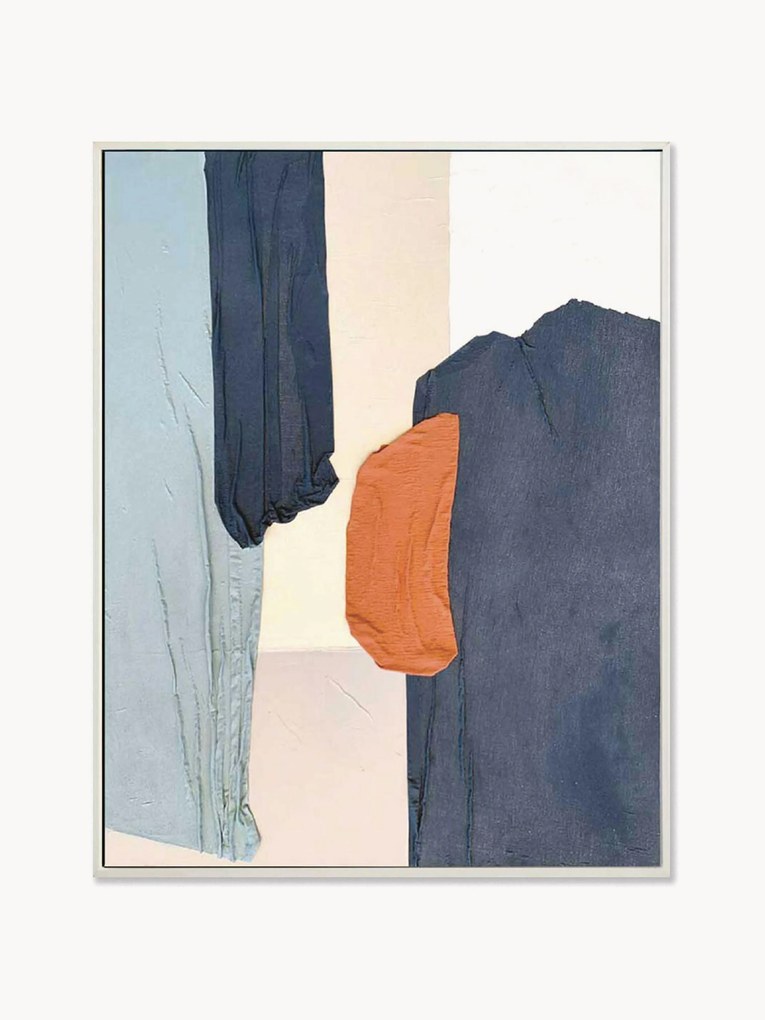 Quadro em tela pintado à mão Fabrics