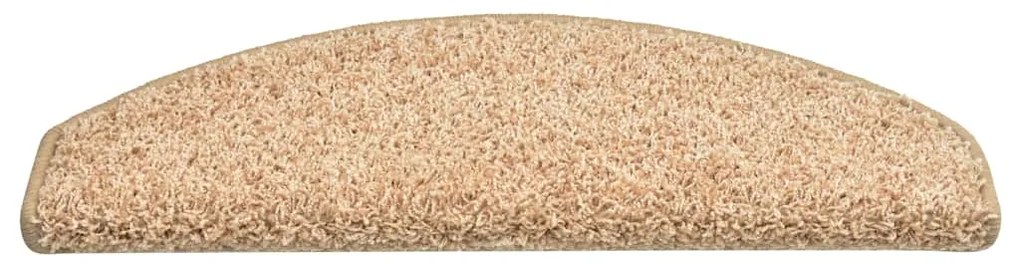 Tapetes de escadas 30 pcs 65x21x4 cm dourado