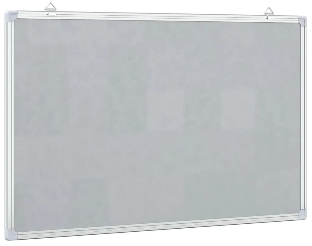 Quadro branco magnético 100x60x1,7 cm alumínio