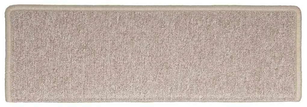 Tapetes de escadas 30 pcs 65x21x4 cm cinza-acastanhado