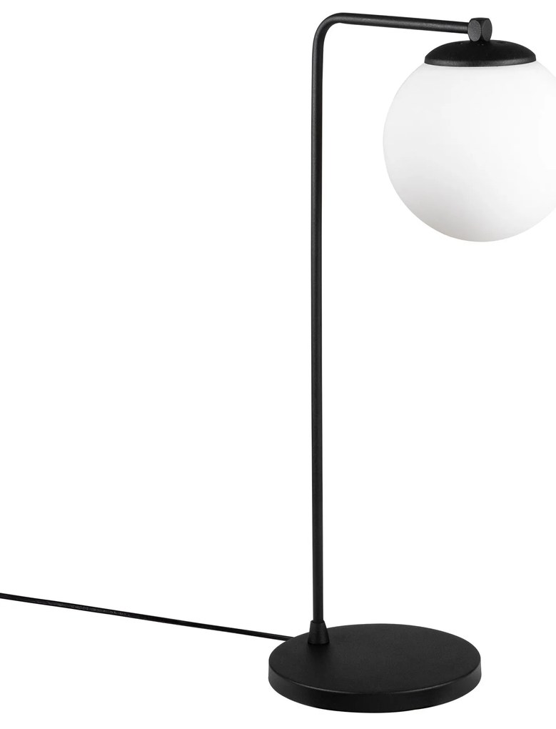 Candeeiro de Mesa Daisy – Preto – 15 x 28 cm