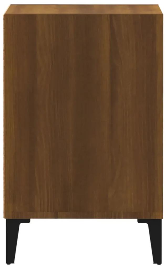 Móvel de TV 100x35x55 cm madeira processada cor carvalho castanho