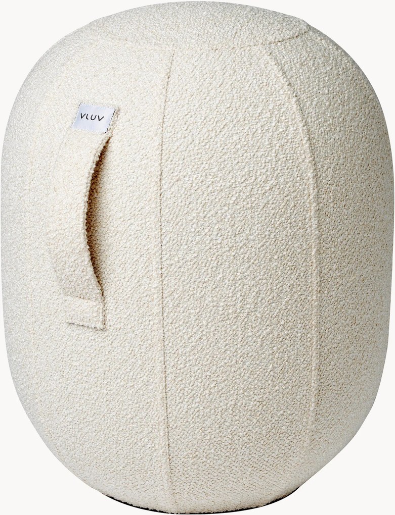 Bola de sentar em bouclé Kapsul Diva