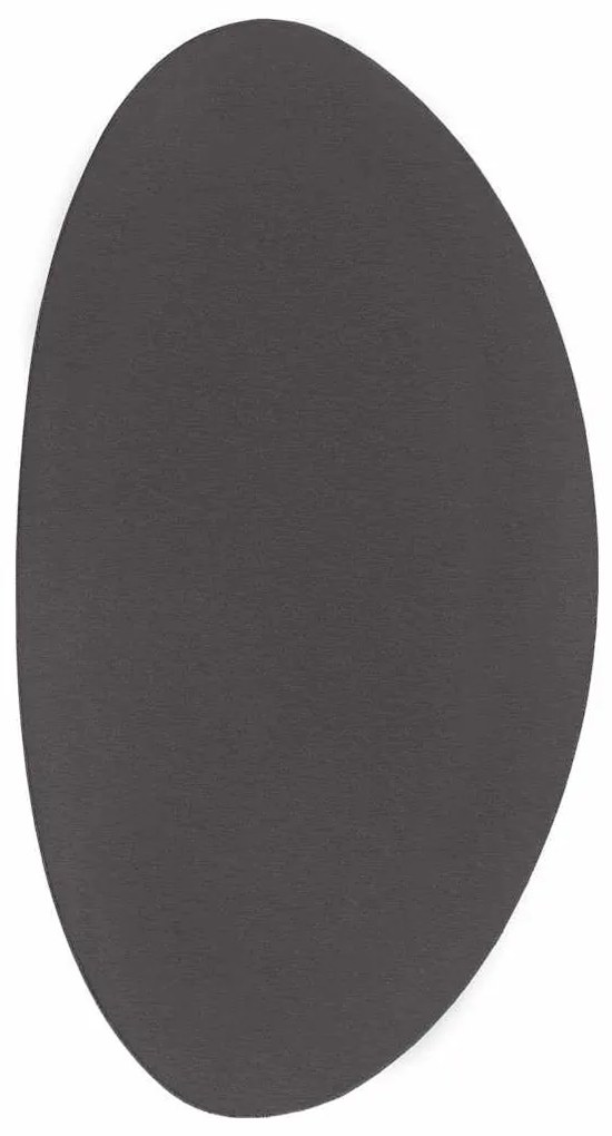 Tapetes Cinzento-escuro 80 x 150 cm Poliéster