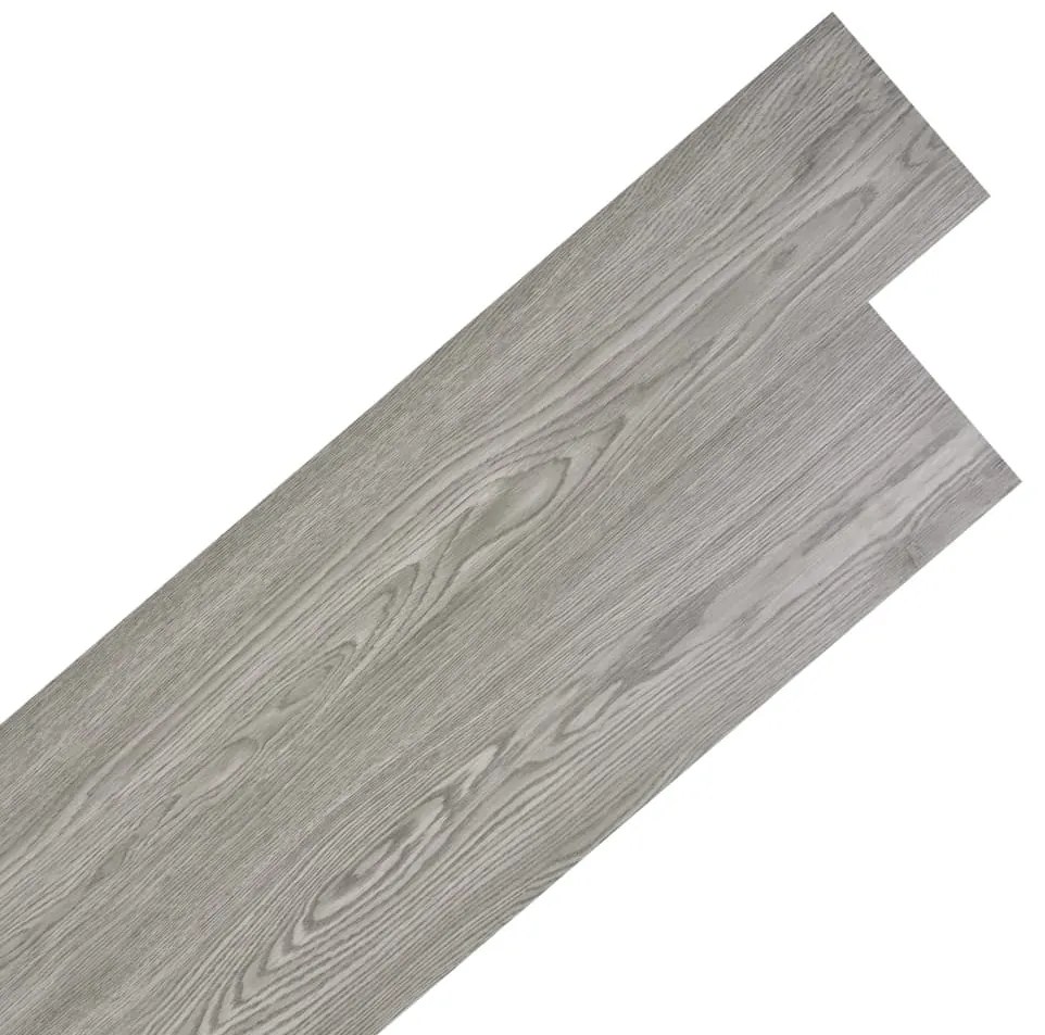 Tábuas de soalho PVC auto-adesivo 5,02 m² 2 mm cinzento escuro