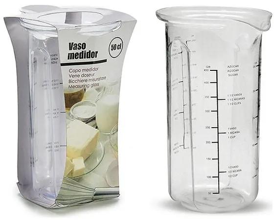 Copo Medidor Transparente Plástico (500 ml)