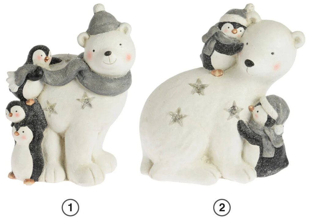 Figura Urso Polar Led