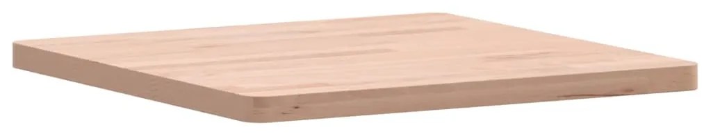 Tampo de mesa quadrado 50x50x2,5 cm madeira de faia maciça