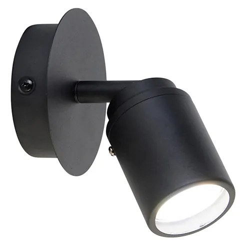LED Foco de banheiro inteligente preto IP44 com Wi-Fi GU10 - Ducha Moderno