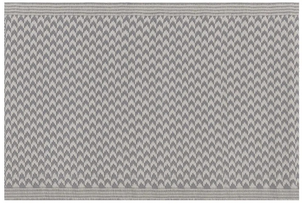 Tapete de exterior cinzento 60 x 90 cm MANGO Beliani