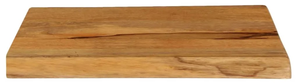 Tampo de mesa c/ borda viva 60x40x2,5 cm mangueira maciça