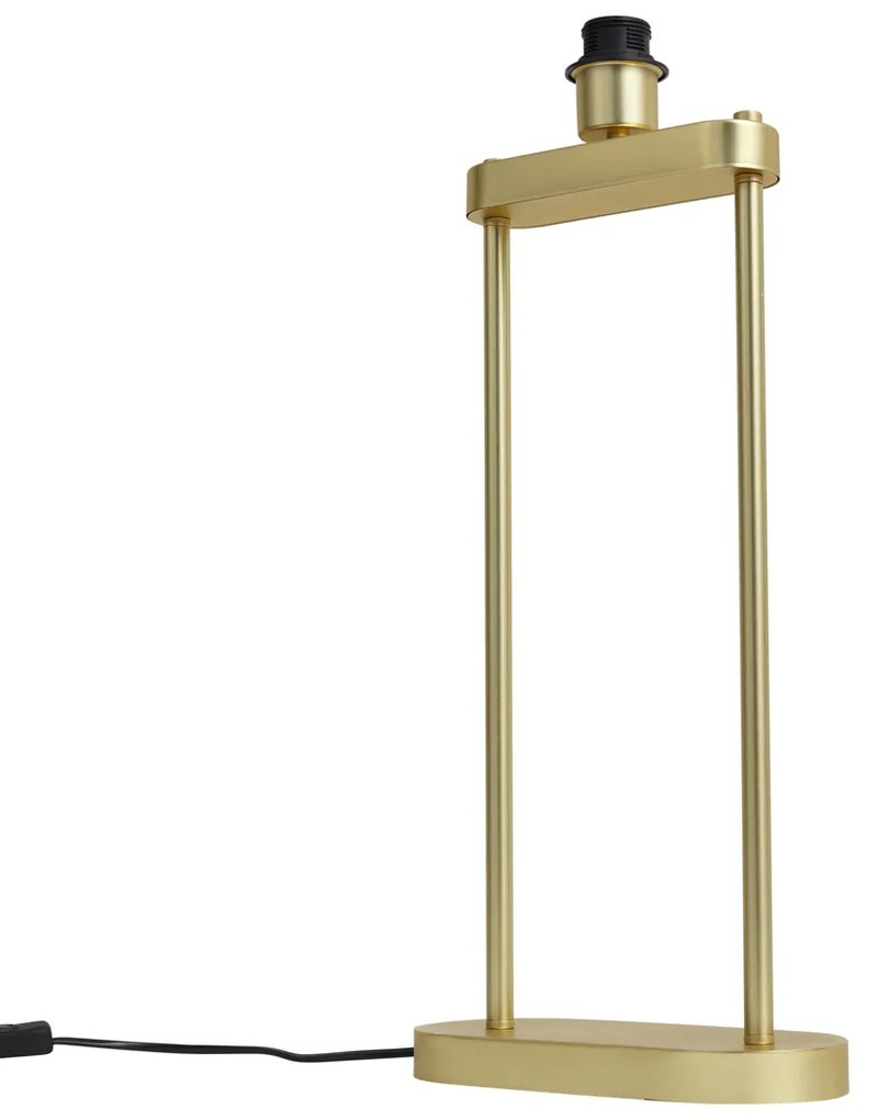 Candeeiro de mesa moderno latão - Thijmen