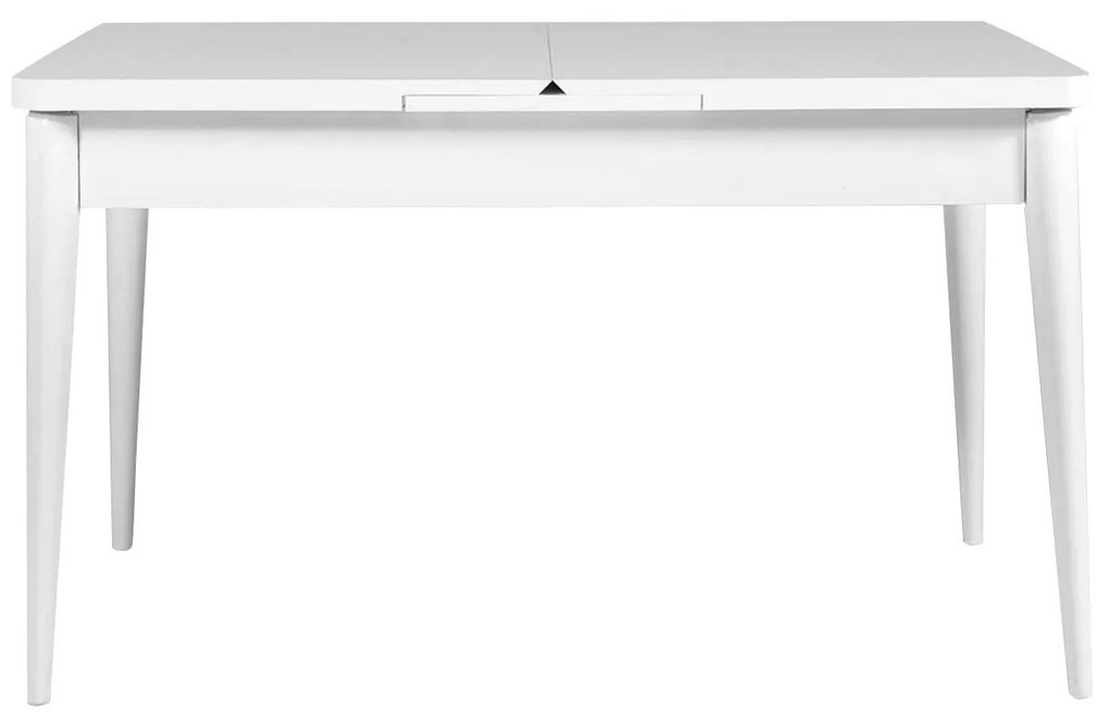 Mesa de Jantar Extensível Vina – Branco – 130x77x80 cm