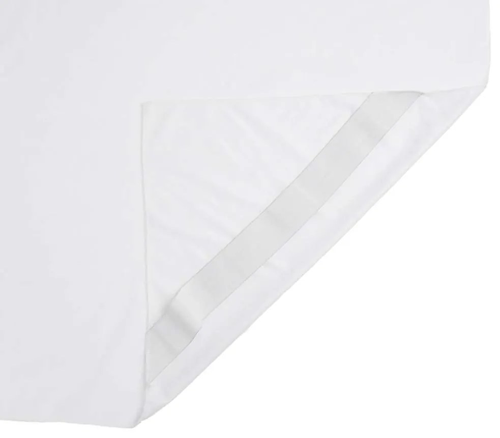 Protetor de colchão impermeável 140x220 cm branco