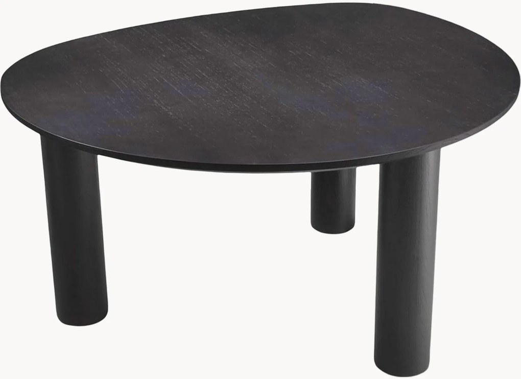 Mesa de jantar em madeira de mindi com forma orgânica Lombardo, 150 x 130 cm