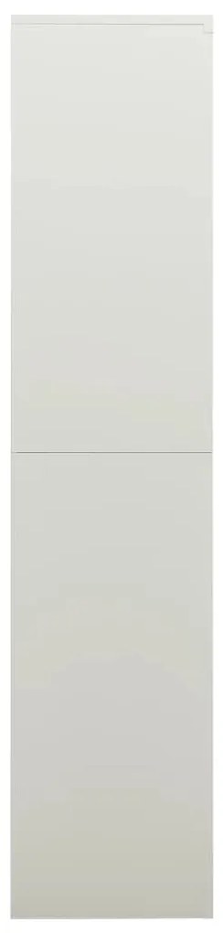 Cacifo 90x40x180 cm aço cinzento-claro