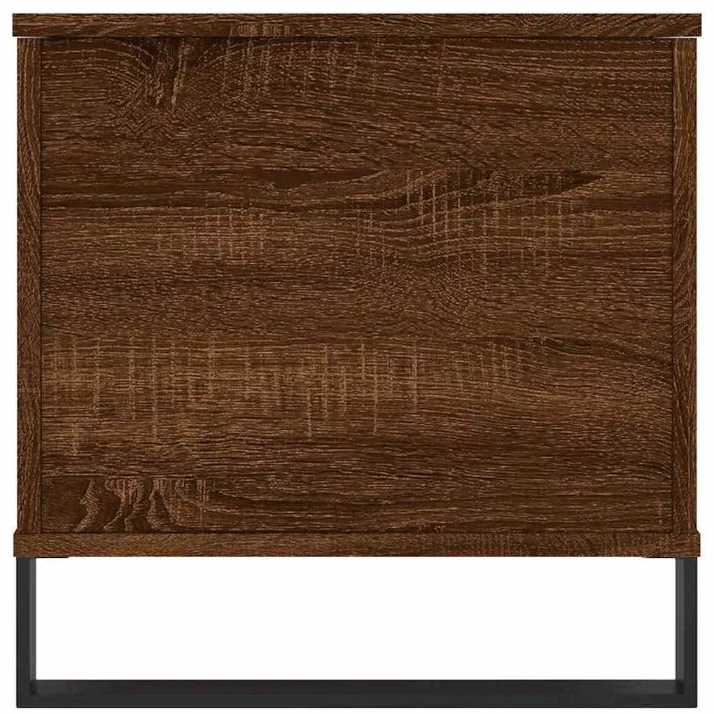 Mesa centro 90x44,5x45 cm derivados madeira carvalho castanho
