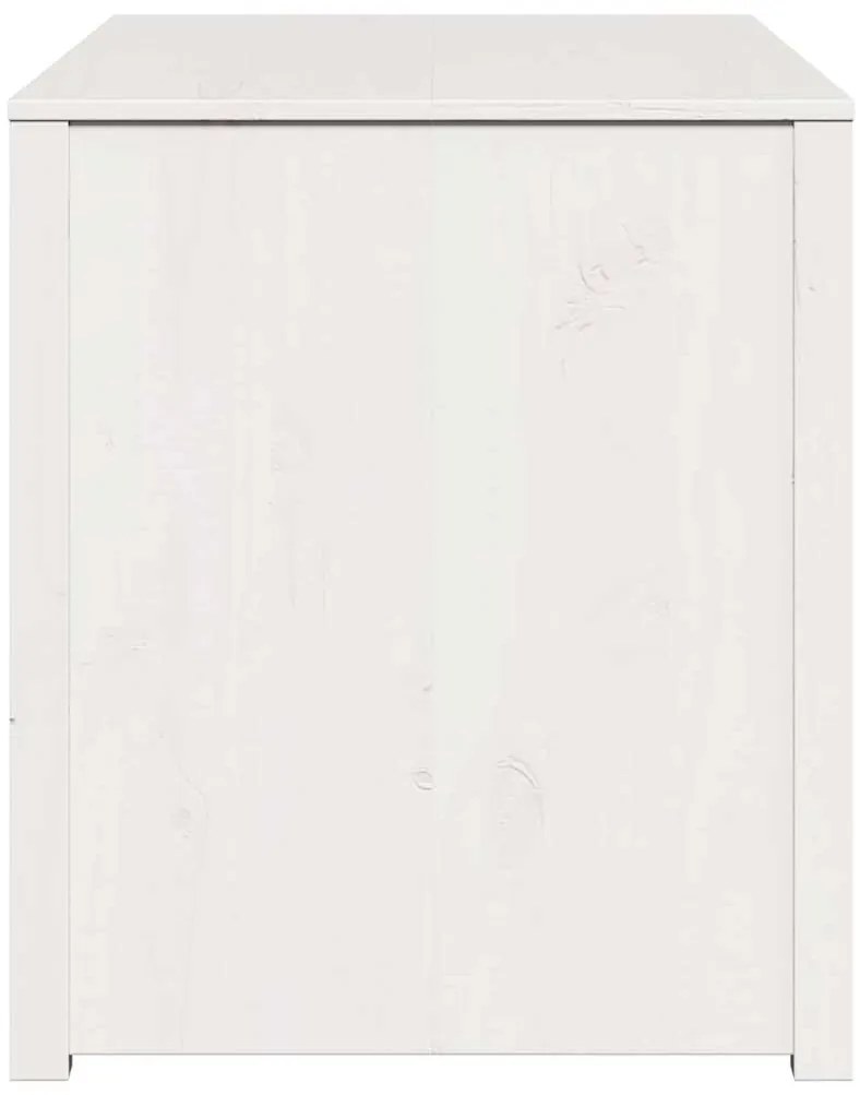 Armário de Cozinha Externo Branco 106x55x64 cm Madeira Sólida de Pinho