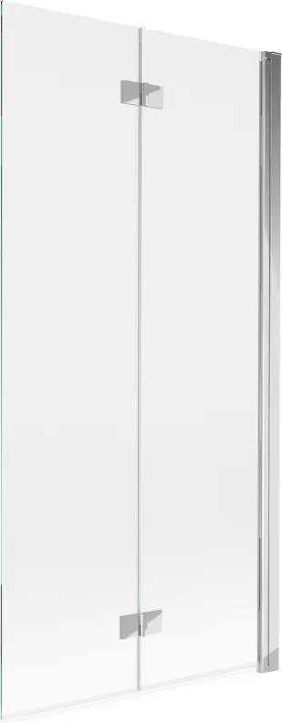 Mexen Mist parafuso de duche de 2 painéis direito 90 x 150 cm, transparente, cromado - 8A9-090-002-01-00-P