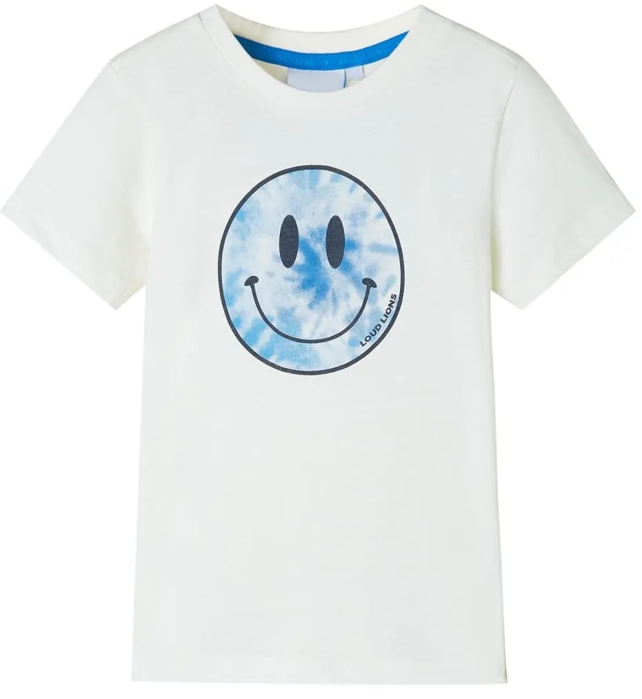 T-shirt infantil cor cru 128