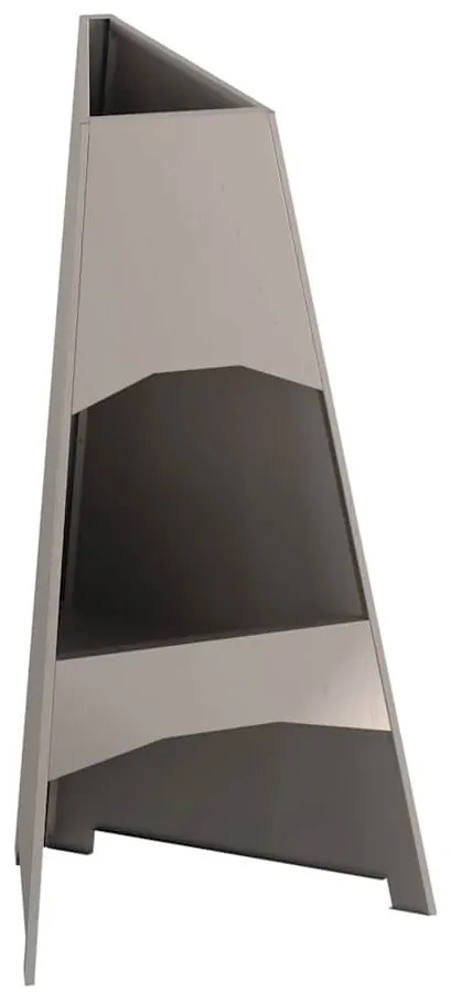 Fogueira Pyramid 50x45x95 cm Aço Resistente às Intempéries