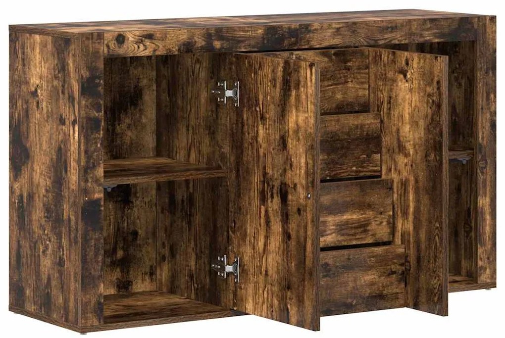 Buffet vidaXL Carvalho fumado Madeira engenheirada 120 x 36 x 69 cm