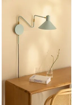 Lâmpada De Parede Direcionável Em Ferro Lizz Tropa - Sklum