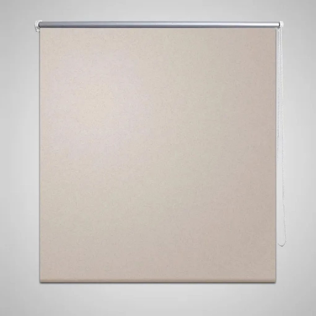 240146 vidaXL Estore de rolo 80 x 230 cm, Bege
