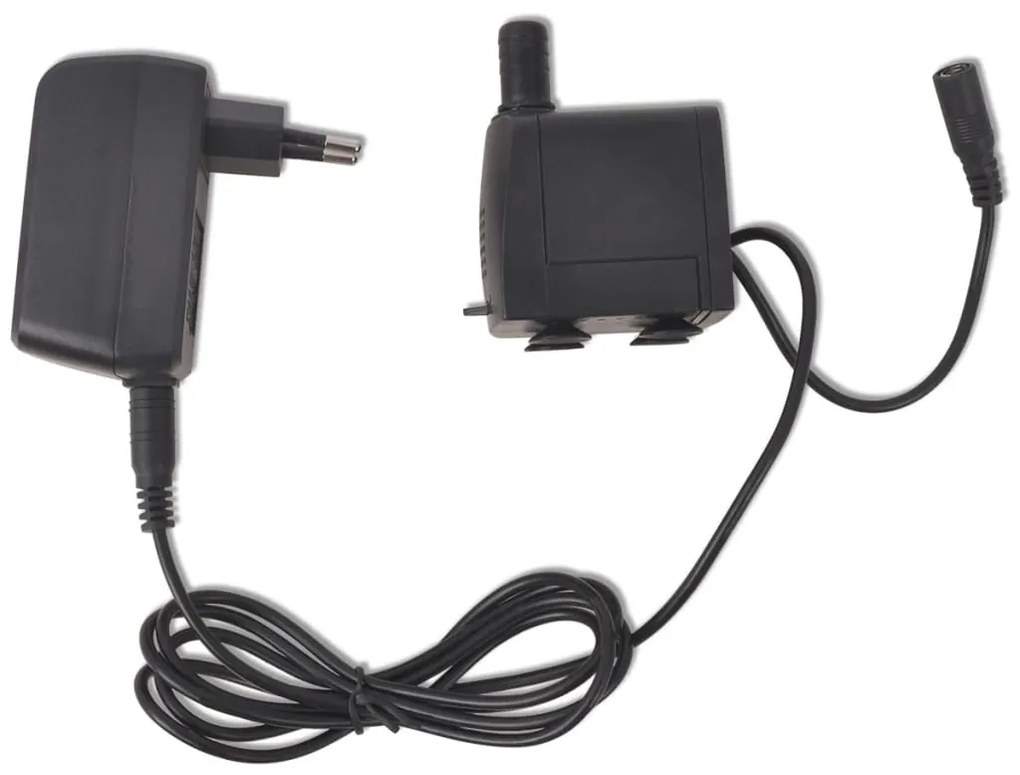 Chafariz interior com luz LED, resina