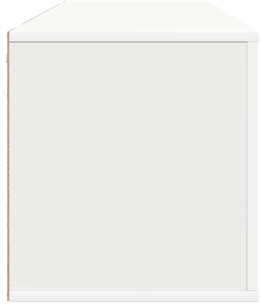 Sapateira de parede 100x35x38 cm derivados de madeira branco