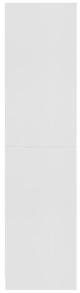 Roupeiro 100x50x200 cm derivados de madeira branco