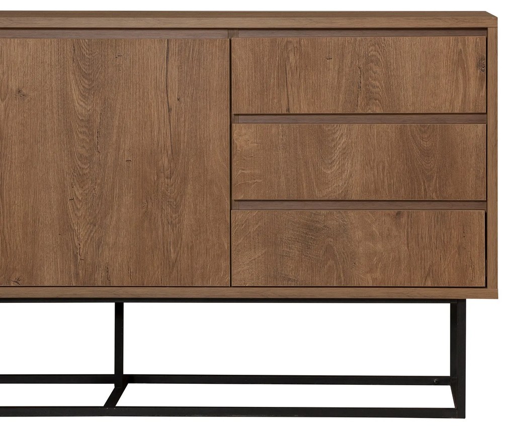 Console Ruba – Walnut Black – 140x72x36 cm