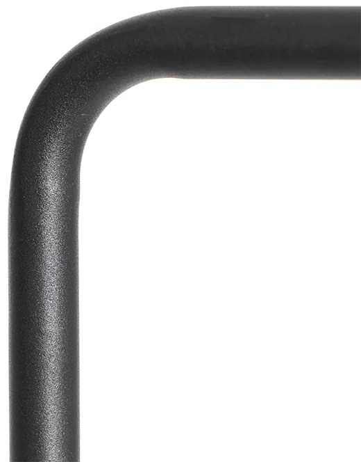 Candeeiro de pé industrial preto 23 cm - Margarita Design