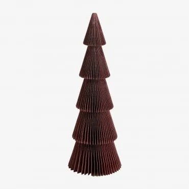 Árvore De Natal De Papel Jesper Cedro Vermelho & ↑29,5 Cm - Sklum