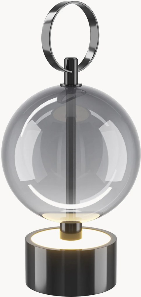 Candeeiro de mesa LED portátil e regulável Double Moon