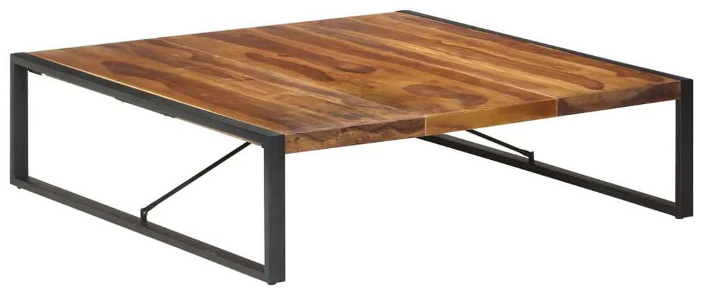 vidaXL Mesa de centro 140x140x40 cm madeira maciça