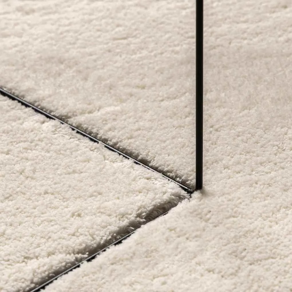 Tapete Bege 80 x 150 cm Algodão